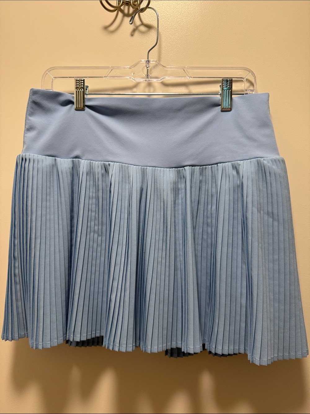 JoyLab Light Blue Pleated Mini Skirt